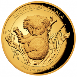 Koala 1OZ Gold 2021 High...